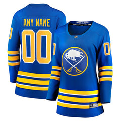 Buffalo Sabres Fanatics Women's Home Breakaway Custom Jersey Royal