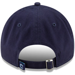 Chicago Cubs 2021 City Connect 9TWENTY Adjustable Hat Navy/Light Blue | New Era