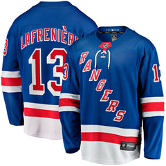 Alexis Lafreniere New York Rangers Fanatics Home Breakaway Jersey Blue
