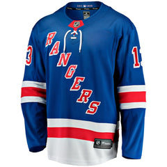 Alexis Lafreniere New York Rangers Fanatics Home Breakaway Jersey Blue