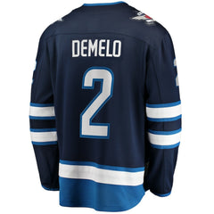 Dylan DeMelo Winnipeg Jets Fanatics Breakaway Player Jersey Navy