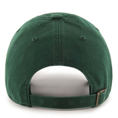 Boston Red Sox Green Monster Crossed Bat Clean Up Adjustable Hat Green | 47 brand
