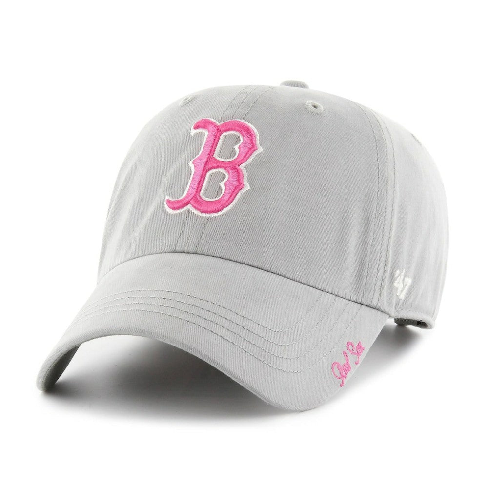 Boston Red Sox Women's Miata Clean Up Adjustable Hat Gray | 47 brand
