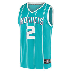 LaMelo Ball Charlotte Hornets Fast Break Replica Jersey Teal - Icon Edition