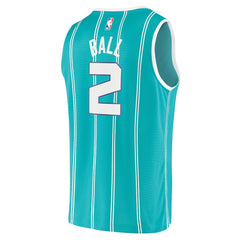 LaMelo Ball Charlotte Hornets Fast Break Replica Jersey Teal - Icon Edition