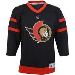 Ottawa Senators Youth Home Replica Custom Jersey Black