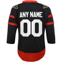 Ottawa Senators Youth Home Replica Custom Jersey Black