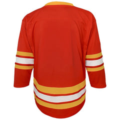 Calgary Flames Youth Home Replica Blank Jersey Red