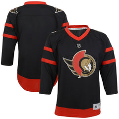 Ottawa Senators Youth Home Replica Blank Jersey Black
