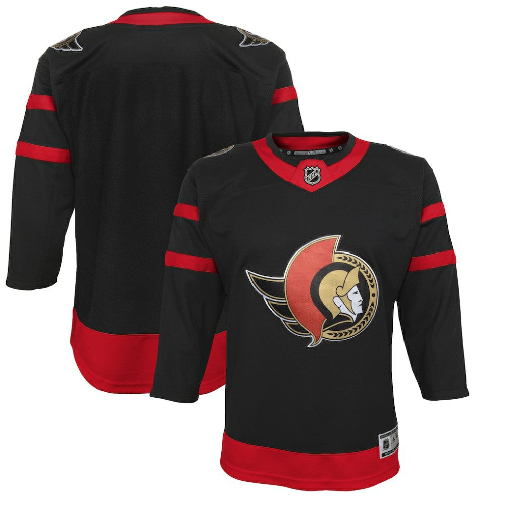 Ottawa Senators Youth Home Premier Jersey Black