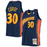 Stephen Curry Golden State Warriors Hardwood Classics Swingman Jersey sale - Navy