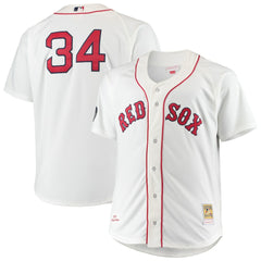 David Ortiz Boston Red Sox Big & Tall Home Authentic Player Jersey White | Mitchell & Ness