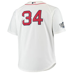 David Ortiz Boston Red Sox Big & Tall Home Authentic Player Jersey - White