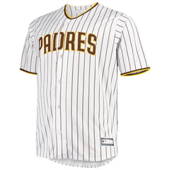 San Diego Padres Big & Tall Home Replica Team Jersey White/Brown
