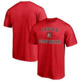 Vegas Golden Knights Special Edition Victory Arch T-Shirt Red
