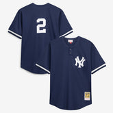 Derek Jeter New York Yankees Big & Tall Batting Practice Replica Player Jersey - Navy