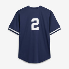 Derek Jeter New York Yankees Big & Tall Batting Practice Replica Player Jersey - Navy