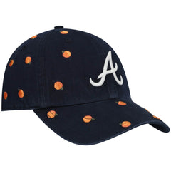 Atlanta Braves Women's Confetti Clean Up Adjustable Hat Navy | 47 brand