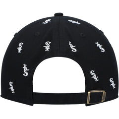 Chicago White Sox Women's Confetti Clean Up Adjustable Hat Black | 47 brand