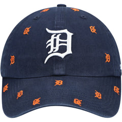 Detroit Tigers Women's Confetti Clean Up Adjustable Hat Navy | 47 brand