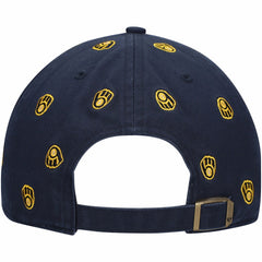 Milwaukee Brewers Women's Confetti Clean Up Adjustable Hat Navy | 47 brand