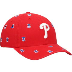 Philadelphia Phillies Women's Confetti Clean Up Adjustable Hat Red | 47 brand