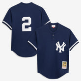 Derek Jeter New York Yankees Authentic Batting Practice Jersey - Navy