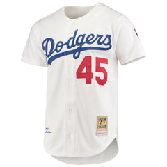 Pedro Martinez Los Angeles Dodgers 1993 Cooperstown Collection Home Authentic Jersey White | Mitchell & Ness