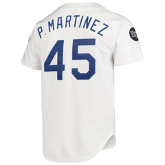 Pedro Martinez Los Angeles Dodgers 1993 Cooperstown Collection Home Authentic Jersey White | Mitchell & Ness