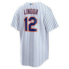Francisco Lindor New York Mets Home Replica Player Jersey - White