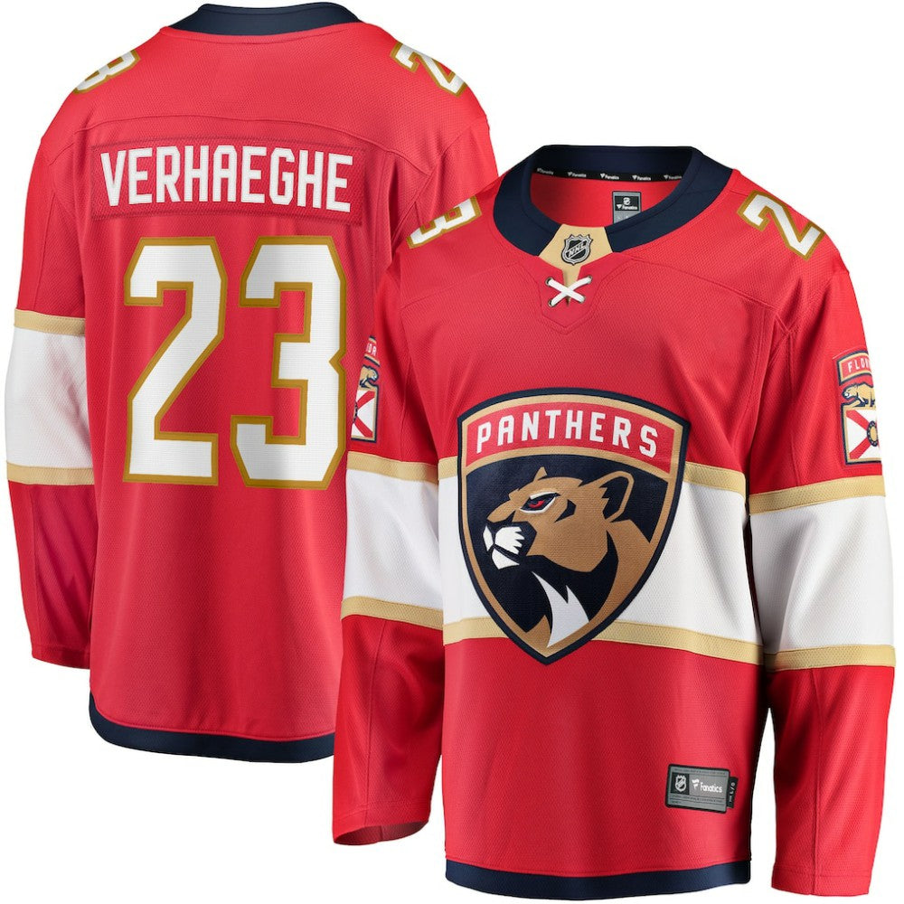 Carter Verhaeghe Florida Panthers Fanatics Home Breakaway Jersey Red
