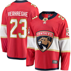 Carter Verhaeghe Florida Panthers Fanatics Home Breakaway Jersey Red