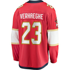 Carter Verhaeghe Florida Panthers Fanatics Home Breakaway Jersey Red