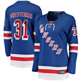 Igor Shesterkin New York Rangers Fanatics Women's Home Breakaway Jersey Blue