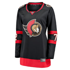 Thomas Chabot Ottawa Senators Fanatics Women's Home Breakaway Jersey Black