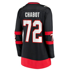 Thomas Chabot Ottawa Senators Fanatics Women's Home Breakaway Jersey Black