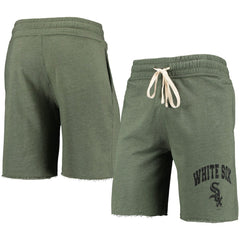 Chicago White Sox Concepts Sport Mainstream Tri-Blend Shorts Heathered Olive