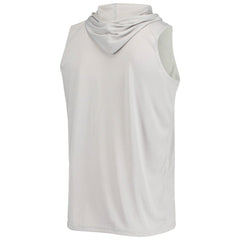 San Diego Padres Stitches Sleeveless Pullover Hoodie Gray