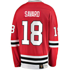 Denis Savard Chicago Blackhawks Fanatics Premier Breakaway Retired Player Jersey Red