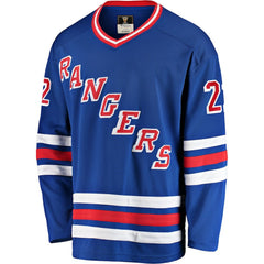 Mike Gartner New York Rangers Fanatics Premier Breakaway Retired Player Jersey Blue