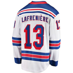 Alexis Lafreniere New York Rangers Fanatics Breakaway Jersey White