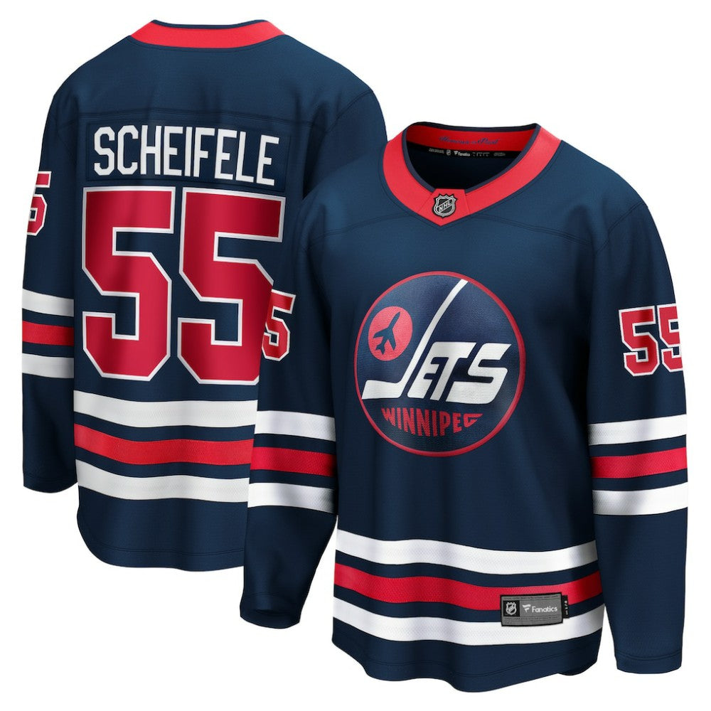 Mark Scheifele Winnipeg Jets Fanatics Breakaway Jersey Navy