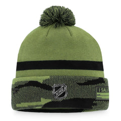 Ottawa Senators Fanatics Military Appreciation Cuffed Knit Hat with Pom Camo