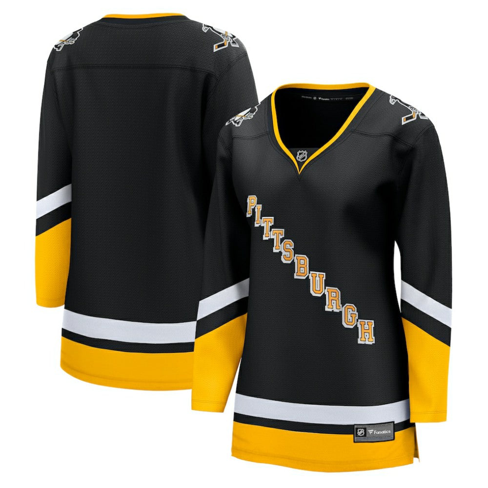 Pittsburgh Penguins Fanatics Women's Alternate Breakaway Jersey Black