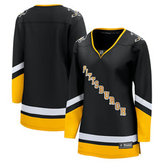 Pittsburgh Penguins Fanatics Women's Alternate Breakaway Jersey Black