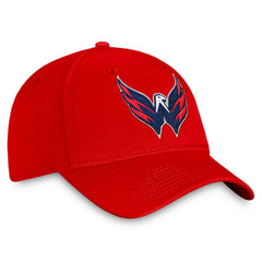 Washington Capitals Fanatics Core Primary Logo Flex Hat Red