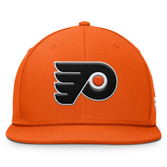 Philadelphia Flyers Fanatics Primary Logo Snapback Hat Orange