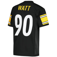 T.J. Watt Pittsburgh Steelers Youth Replica Player Jersey - Black sale