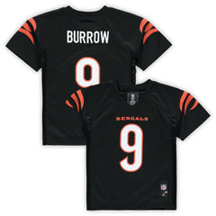 Joe Burrow Cincinnati Bengals Preschool Replica Player Jersey - Black outlet
