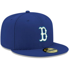 Boston Red Sox White Logo 59FIFTY Fitted Hat Royal | New Era